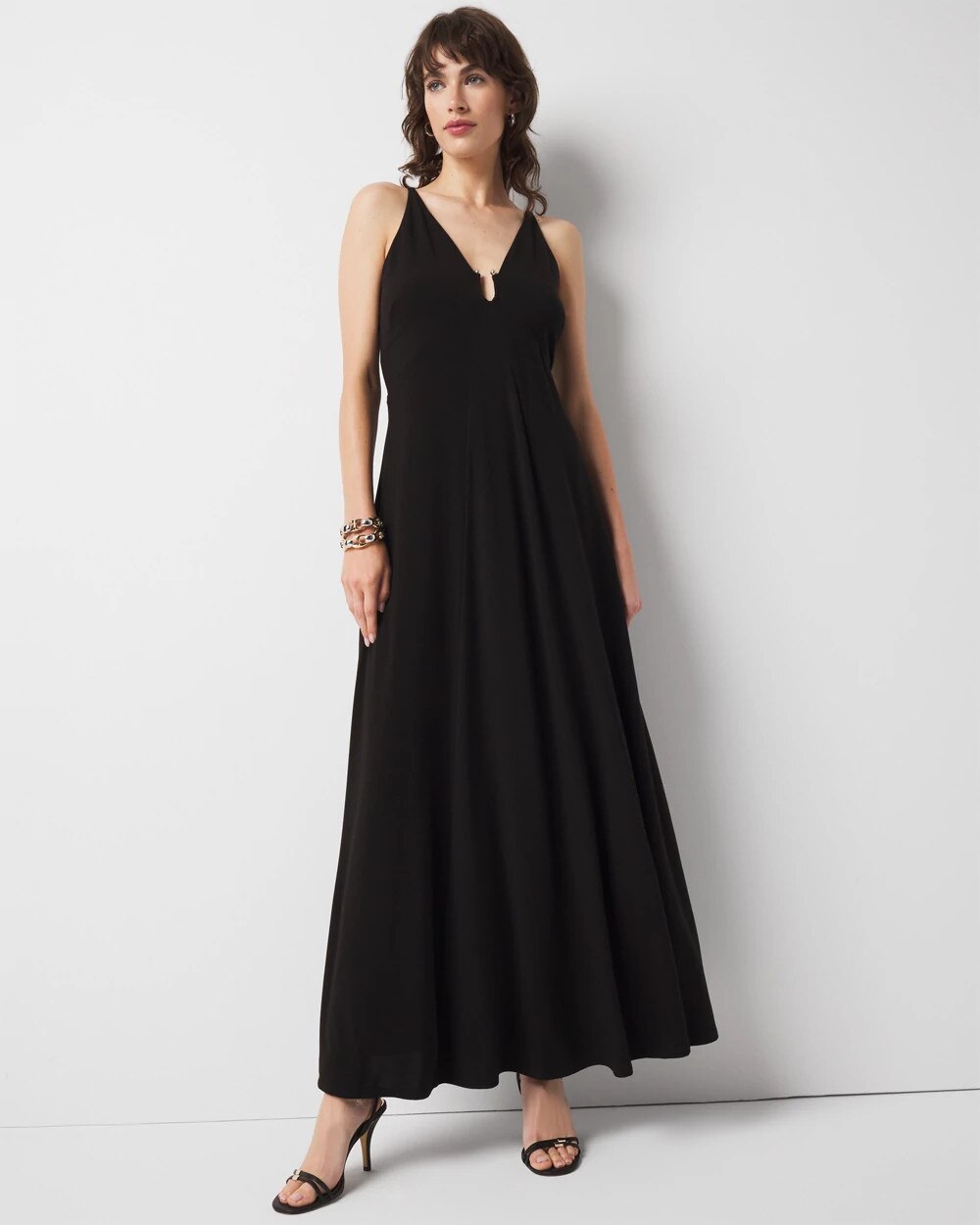 mother of the bride dress with long sleeves Black Nox Anabel MH137 Evening Gown Beaded Standard Size:M Occasion Wedding Original 1920's beaded dress